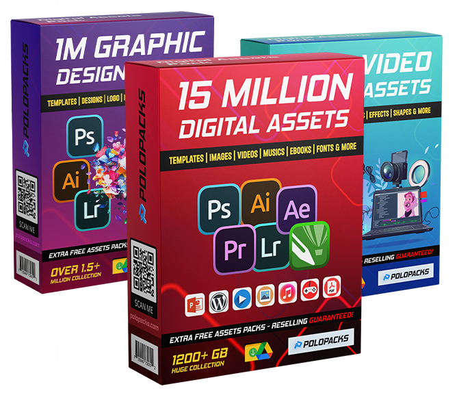 15 Million Digital Assets Pack